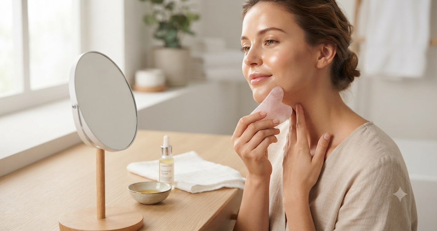 The Best Gua Sha Routine for Healthy, Glowing Skin The Best Gua Sha Routine for Healthy, Glowing Skin
