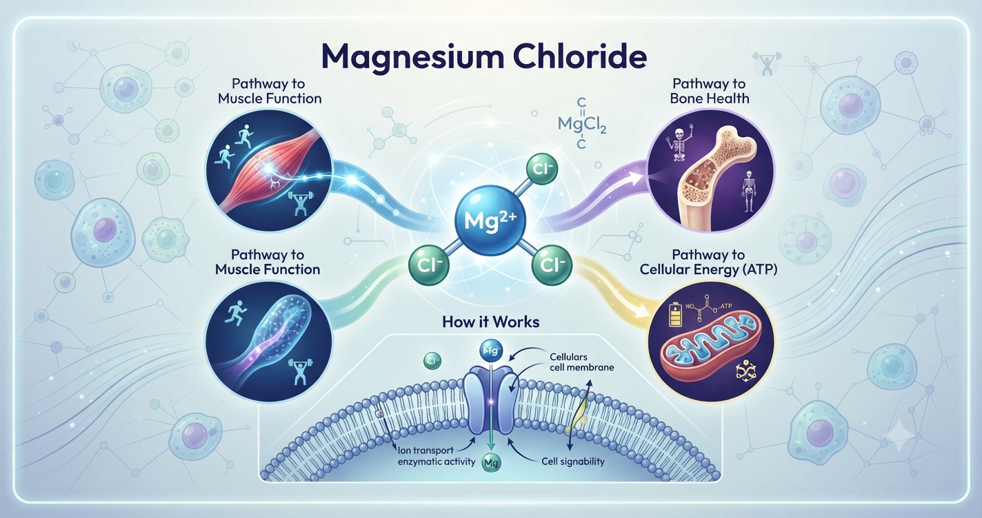Magnesium Chloride Benefits for Skin, Bones, and Heart Health Magnesium Chloride Benefits for Skin, Bones, and Heart Health