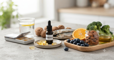 omega 3 with vitamin nutrition