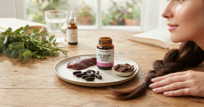 healthy skin and hair