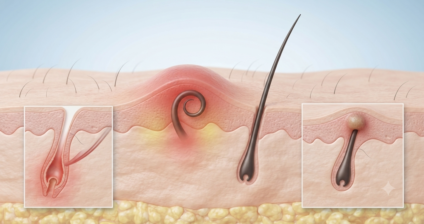 Ingrown Hair Bump: Causes, Symptoms, Treatment, and Prevention Ingrown Hair Bump: Causes, Symptoms, Treatment, and Prevention